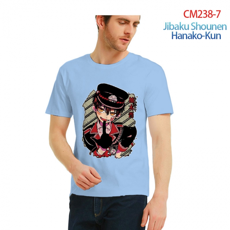 Toilet-bound Hanako-kun Printed short-sleeved cotton T-shirt from S to 3XL  CM238-7