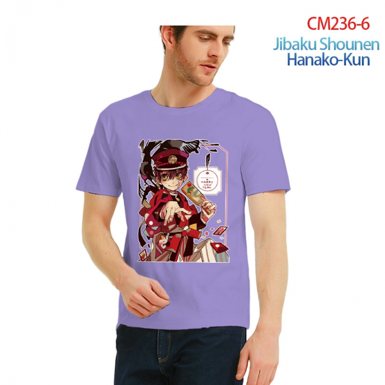 Toilet-bound Hanako-kun Printed short-sleeved cotton T-shirt from S to 3XL  CM236-6