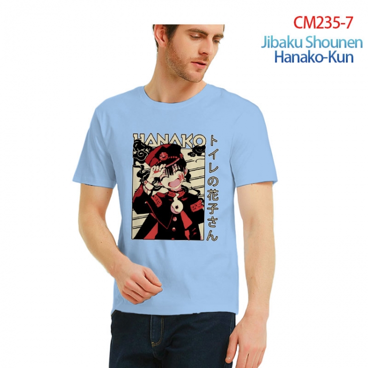 Toilet-bound Hanako-kun Printed short-sleeved cotton T-shirt from S to 3XL  CM235-7