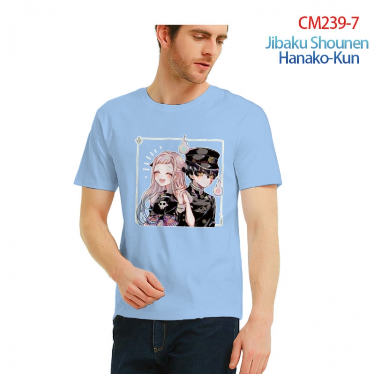 Toilet-bound Hanako-kun Printed short-sleeved cotton T-shirt from S to 3XL  CM239-7