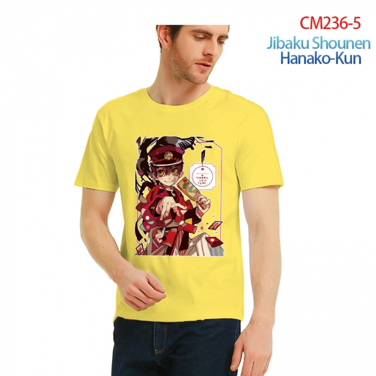 Toilet-bound Hanako-kun Printed short-sleeved cotton T-shirt from S to 3XL  CM236-5