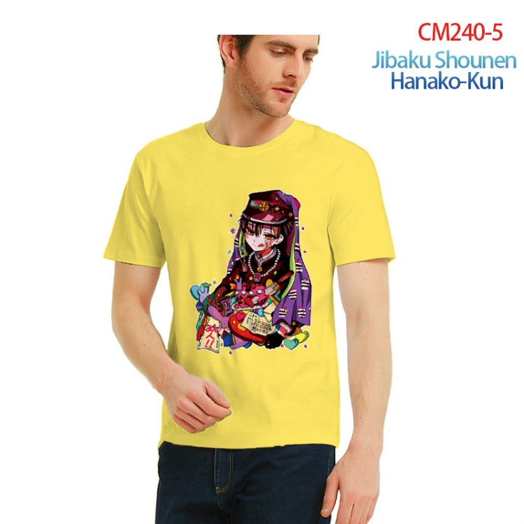 Toilet-bound Hanako-kun Printed short-sleeved cotton T-shirt from S to 3XL  CM240-5