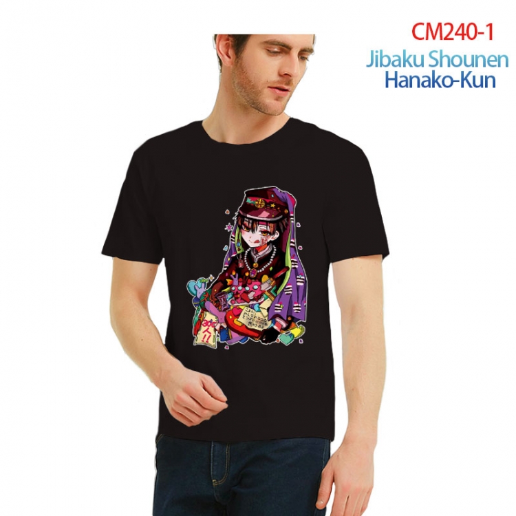 Toilet-bound Hanako-kun Printed short-sleeved cotton T-shirt from S to 3XL  CM240-1