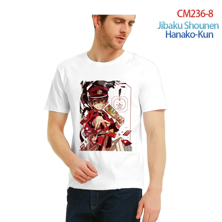 Toilet-bound Hanako-kun Printed short-sleeved cotton T-shirt from S to 3XL  CM236-8