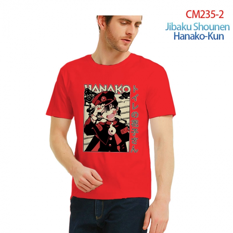 Toilet-bound Hanako-kun Printed short-sleeved cotton T-shirt from S to 3XL   CM235-2