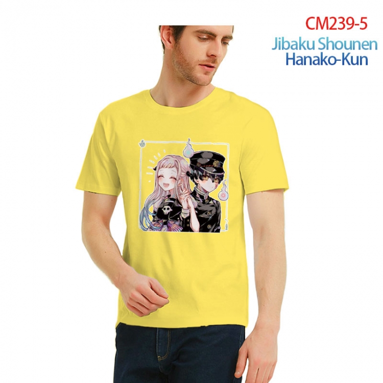Toilet-bound Hanako-kun Printed short-sleeved cotton T-shirt from S to 3XL   CM239-5