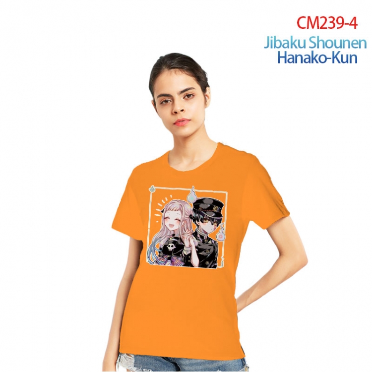 Toilet-bound Hanako-kun Printed short-sleeved cotton T-shirt from S to 3XL  CM239-4
