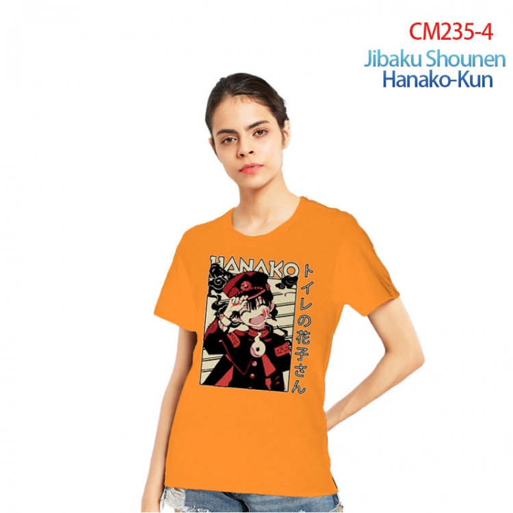 Toilet-bound Hanako-kun Printed short-sleeved cotton T-shirt from S to 3XL   CM235-4