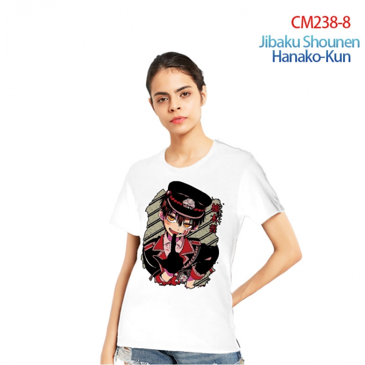 Toilet-bound Hanako-kun Printed short-sleeved cotton T-shirt from S to 3XL   CM238-8