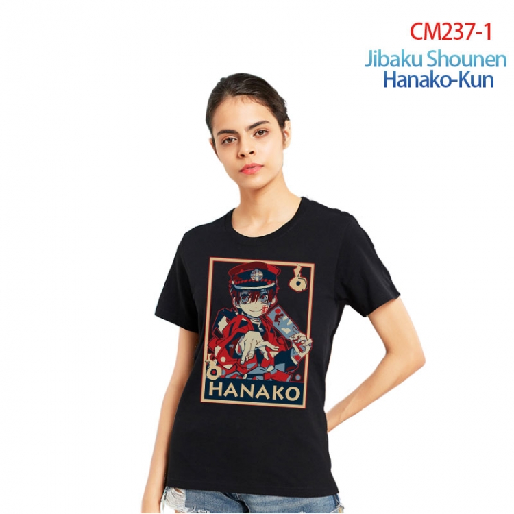 Toilet-bound Hanako-kun Printed short-sleeved cotton T-shirt from S to 3XL   CM237-1