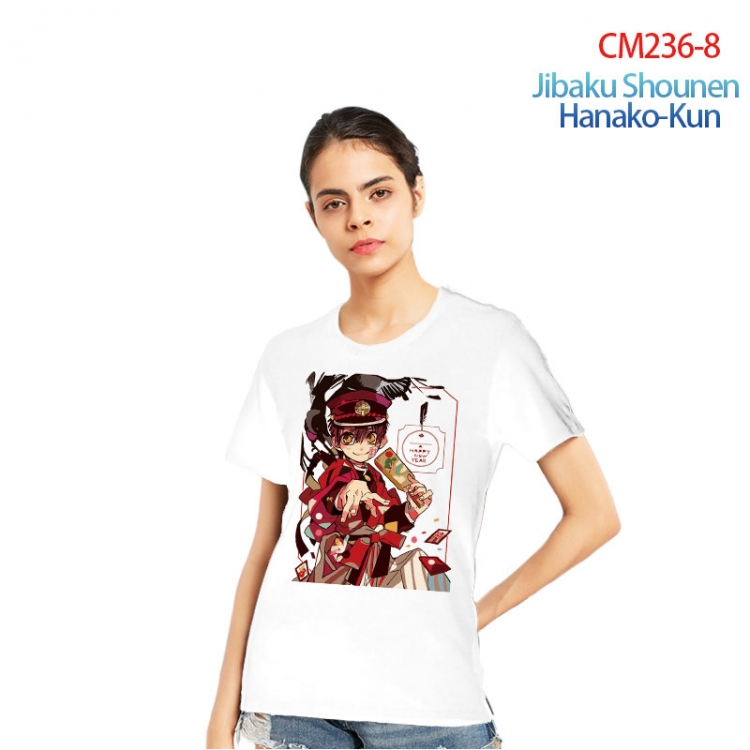 Toilet-bound Hanako-kun Printed short-sleeved cotton T-shirt from S to 3XL  CM236-8