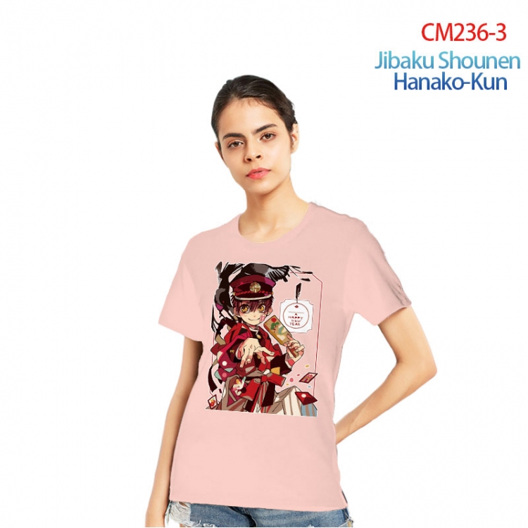 Toilet-bound Hanako-kun Printed short-sleeved cotton T-shirt from S to 3XL  CM236-3