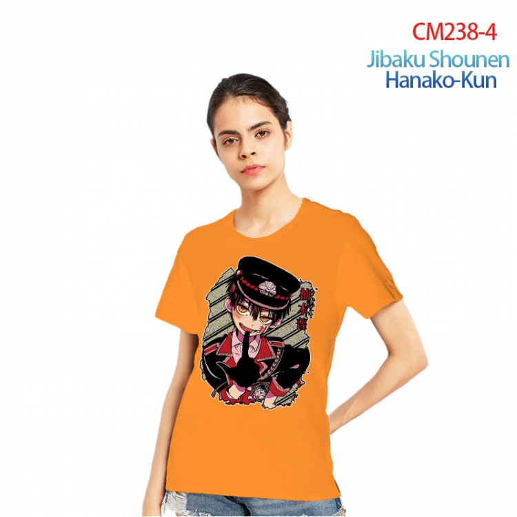 Toilet-bound Hanako-kun Printed short-sleeved cotton T-shirt from S to 3XL   CM238-4