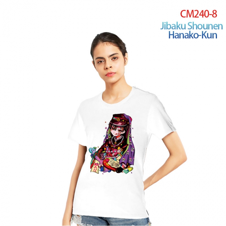 Toilet-bound Hanako-kun Printed short-sleeved cotton T-shirt from S to 3XL  CM240-8