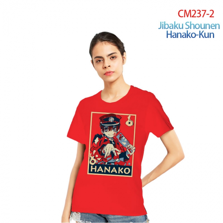 Toilet-bound Hanako-kun Printed short-sleeved cotton T-shirt from S to 3XL CM237-2