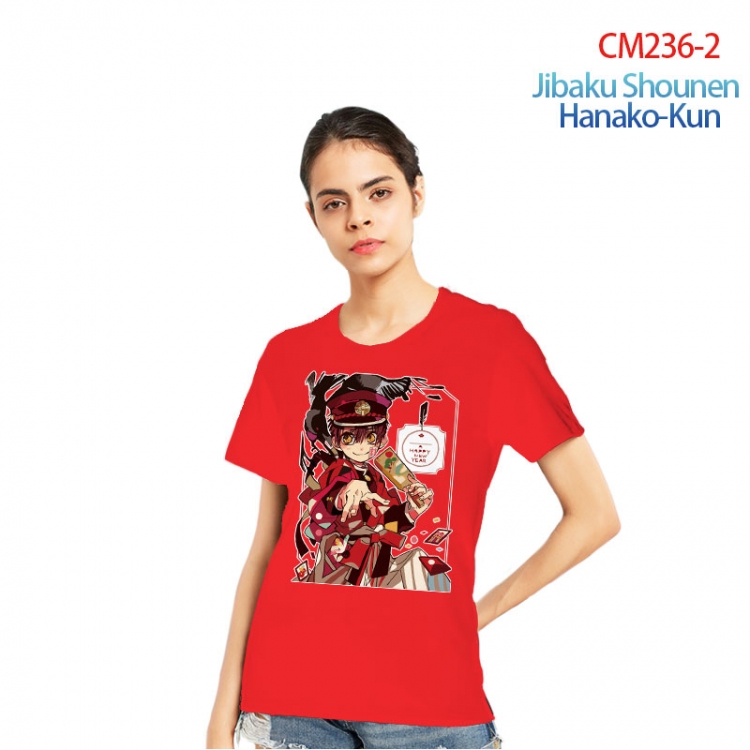 Toilet-bound Hanako-kun Printed short-sleeved cotton T-shirt from S to 3XL  CM236-2