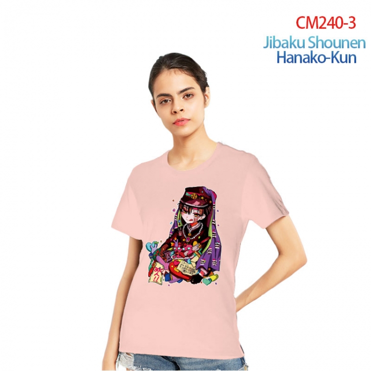 Toilet-bound Hanako-kun Printed short-sleeved cotton T-shirt from S to 3XL  CM240-3