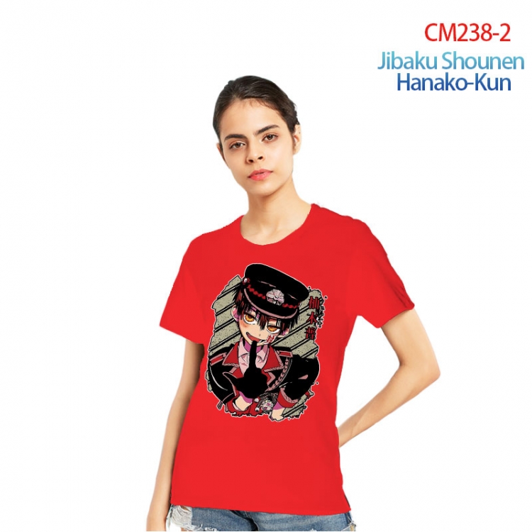 Toilet-bound Hanako-kun Printed short-sleeved cotton T-shirt from S to 3XL   CM238-2