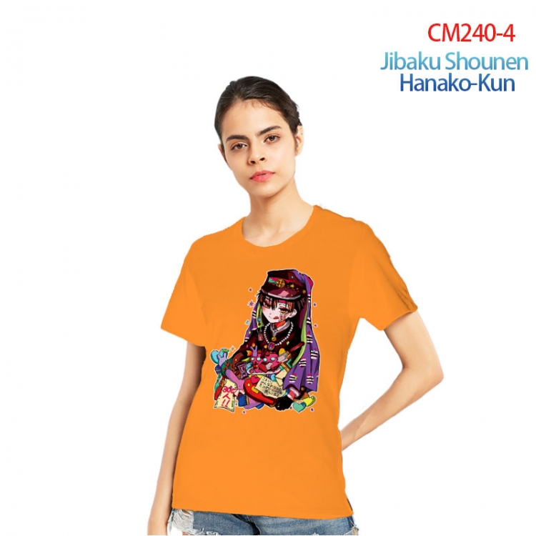 Toilet-bound Hanako-kun Printed short-sleeved cotton T-shirt from S to 3XL  CM240-4