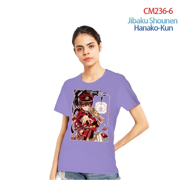 Toilet-bound Hanako-kun Printed short-sleeved cotton T-shirt from S to 3XL  CM236-6