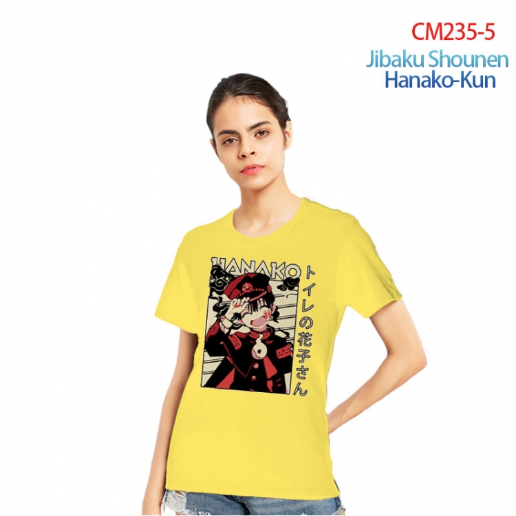 Toilet-bound Hanako-kun Printed short-sleeved cotton T-shirt from S to 3XL  CM235-5