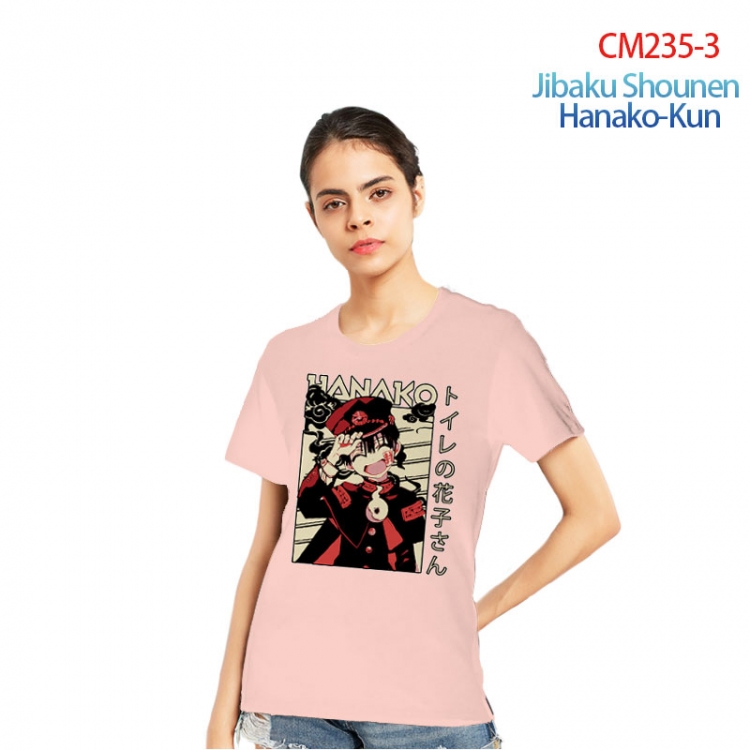 Toilet-bound Hanako-kun Printed short-sleeved cotton T-shirt from S to 3XL  CM235-3