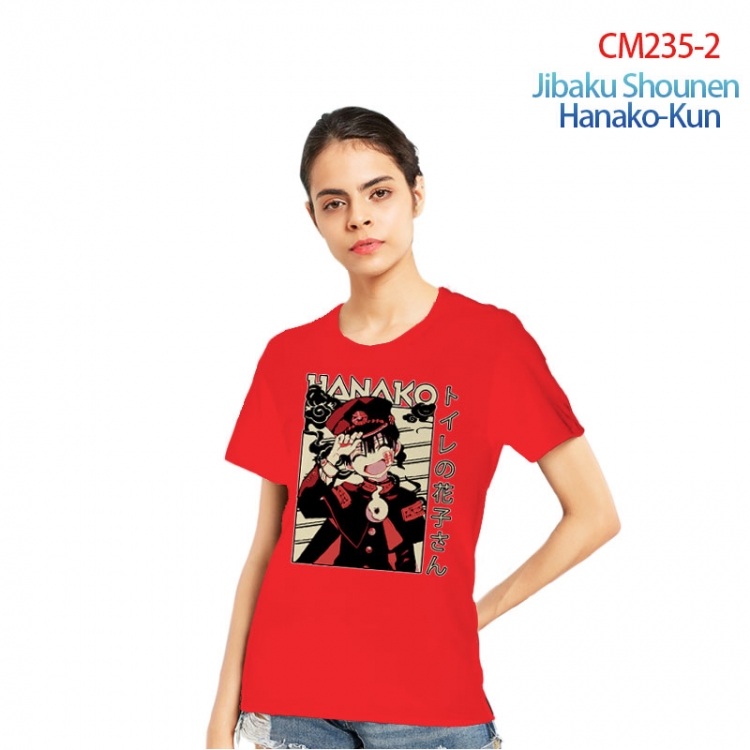 Toilet-bound Hanako-kun Printed short-sleeved cotton T-shirt from S to 3XL  CM235-2