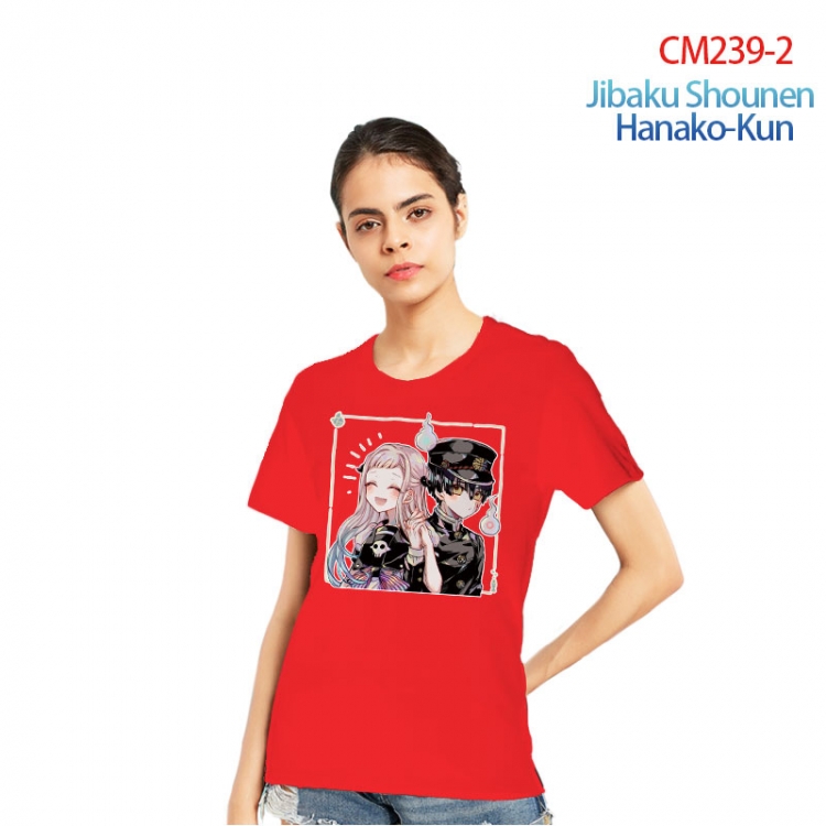 Toilet-bound Hanako-kun Printed short-sleeved cotton T-shirt from S to 3XL  CM239-2