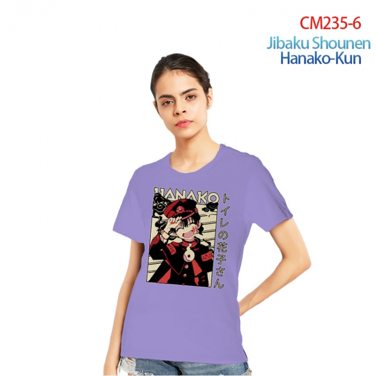 Toilet-bound Hanako-kun Printed short-sleeved cotton T-shirt from S to 3XL  CM235-6