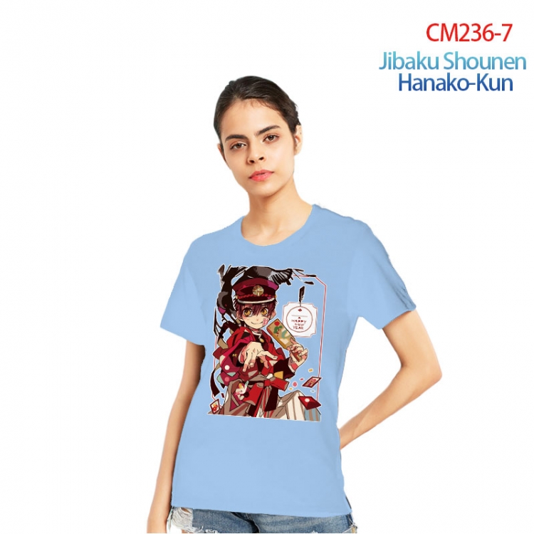 Toilet-bound Hanako-kun Printed short-sleeved cotton T-shirt from S to 3XL  CM236-7