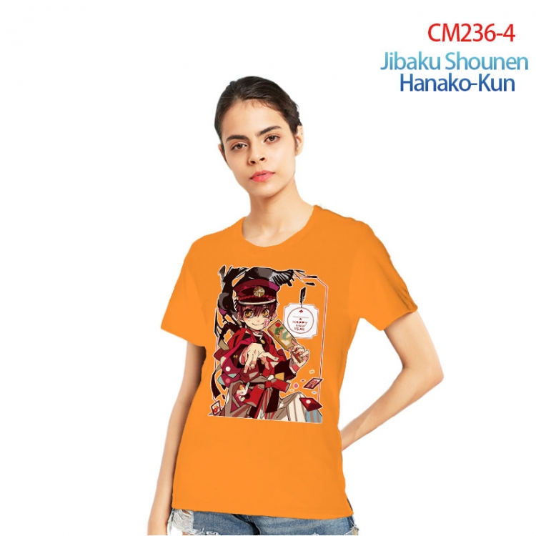 Toilet-bound Hanako-kun Printed short-sleeved cotton T-shirt from S to 3XL  CM236-4