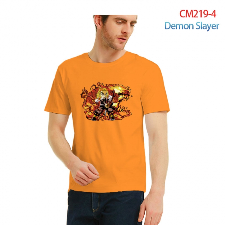 Demon Slayer Kimets Printed short-sleeved cotton T-shirt from S to 3XL  CM219-4