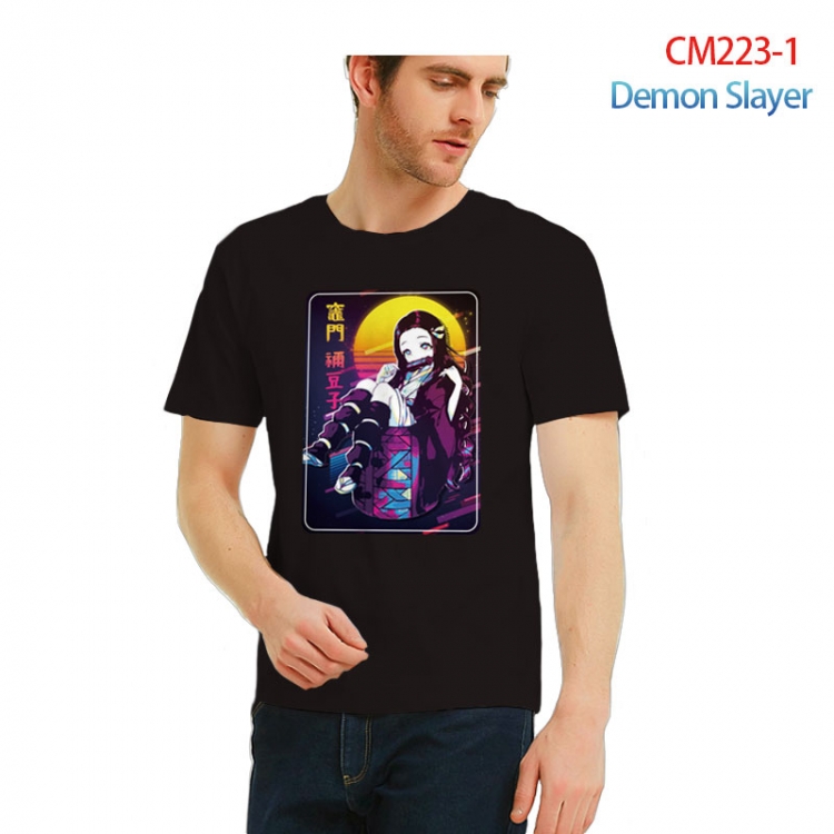 Demon Slayer Kimets Printed short-sleeved cotton T-shirt from S to 3XL  CM223-1