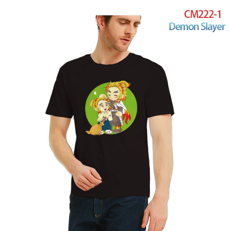 Demon Slayer Kimets Printed short-sleeved cotton T-shirt from S to 3XL  CM222-1