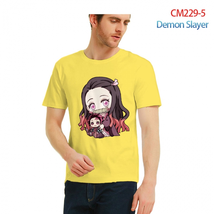 Demon Slayer Kimets Printed short-sleeved cotton T-shirt from S to 3XL  CM229-5