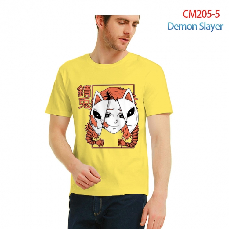 Demon Slayer Kimets Printed short-sleeved cotton T-shirt from S to 3XL  CM205-5