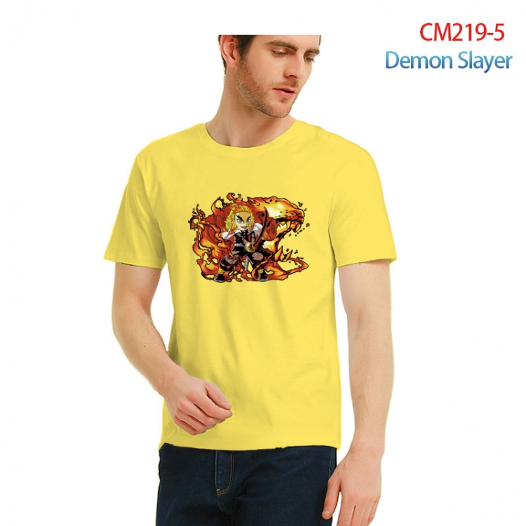 Demon Slayer Kimets Printed short-sleeved cotton T-shirt from S to 3XL  CM219-5