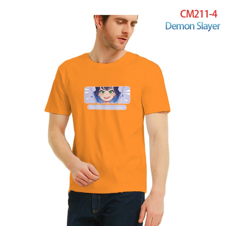 Demon Slayer Kimets Printed short-sleeved cotton T-shirt from S to 3XL  CM211-4