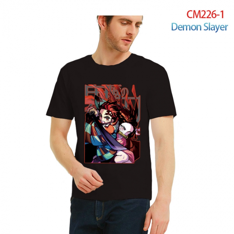 Demon Slayer Kimets Printed short-sleeved cotton T-shirt from S to 3XL  CM226-1