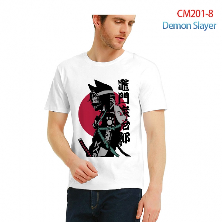 Demon Slayer Kimets Printed short-sleeved cotton T-shirt from S to 3XL  CM201-8