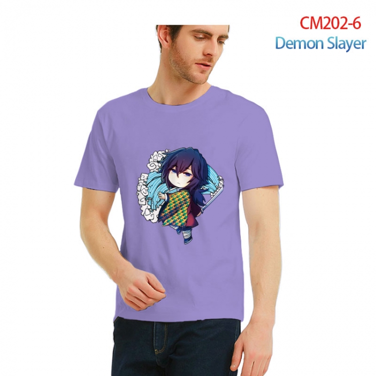 Demon Slayer Kimets  Printed short-sleeved cotton T-shirt from S to 3XL  CM202-6