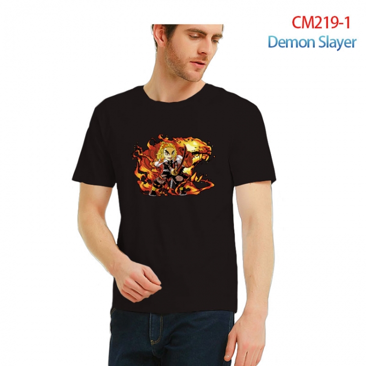 Demon Slayer Kimets  Printed short-sleeved cotton T-shirt from S to 3XL  CM219-1