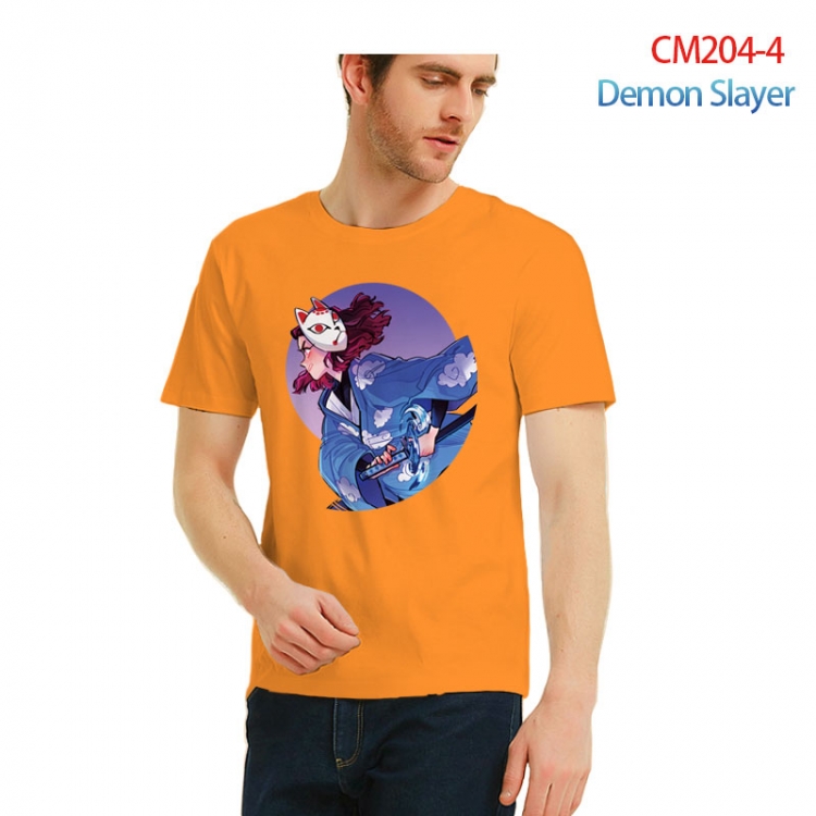 Demon Slayer Kimets  Printed short-sleeved cotton T-shirt from S to 3XL  CM204-4