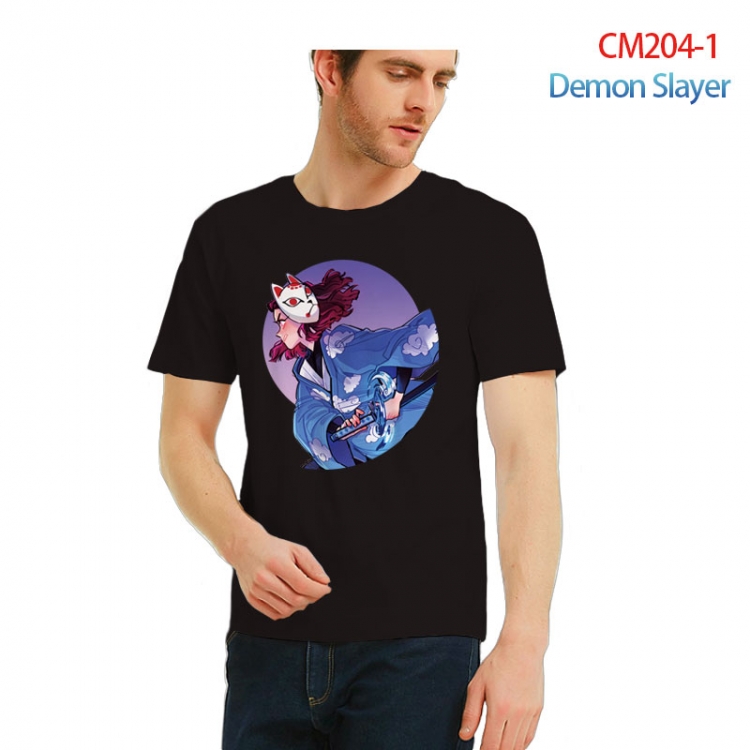 Demon Slayer Kimets  Printed short-sleeved cotton T-shirt from S to 3XL  CM204-1