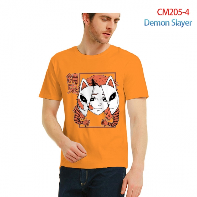 Demon Slayer Kimets  Printed short-sleeved cotton T-shirt from S to 3XL  CM205-4