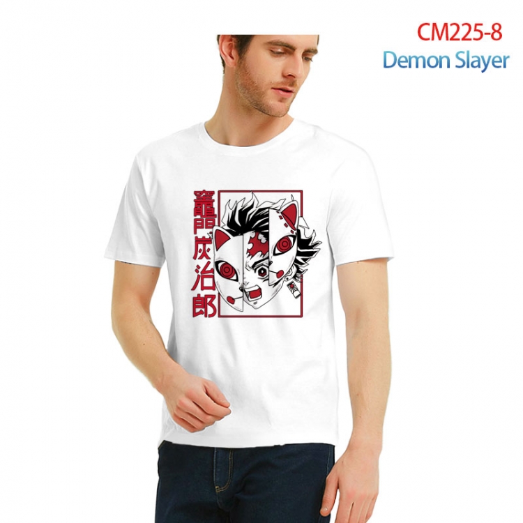 Demon Slayer Kimets Printed short-sleeved cotton T-shirt from S to 3XL  CM225-8