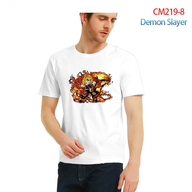 Demon Slayer Kimets Printed short-sleeved cotton T-shirt from S to 3XL  CM219-8