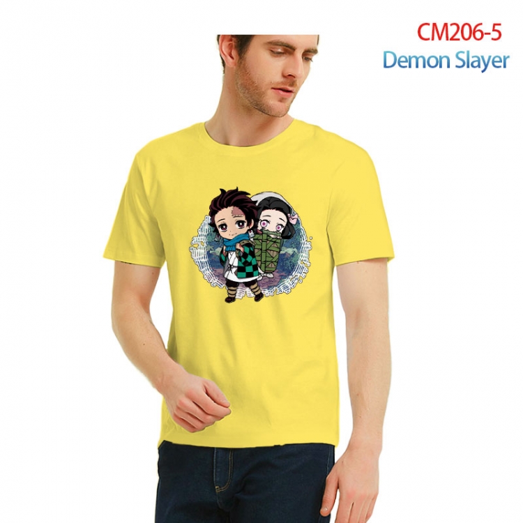 Demon Slayer Kimets Printed short-sleeved cotton T-shirt from S to 3XL  CM206-5