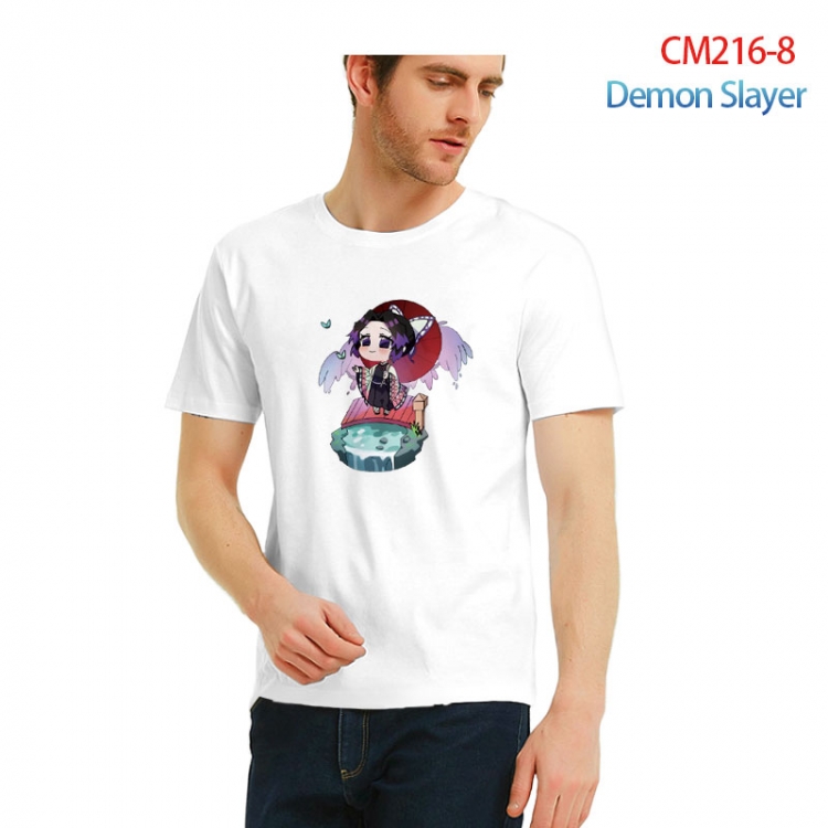 Demon Slayer Kimets Printed short-sleeved cotton T-shirt from S to 3XL  CM216-8