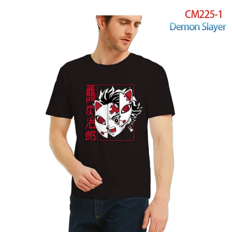 Demon Slayer Kimets Printed short-sleeved cotton T-shirt from S to 3XL  CM225-1